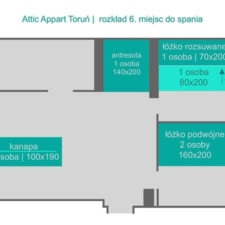 Attic Appart Torun Exterior photo